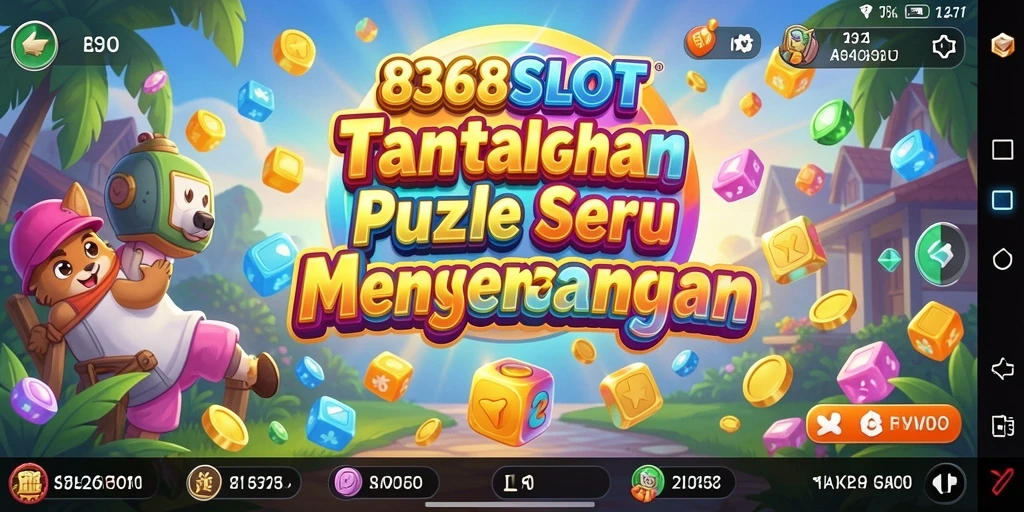 Tampilan gameplay seru di 8368SLOT, tantangan puzzle menanti!