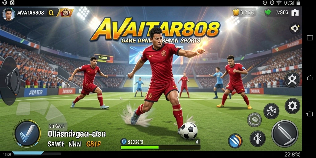 Screenshot gameplay <strong>AVATAR808</strong> yang menunjukkan aksi seru dalam olahraga.