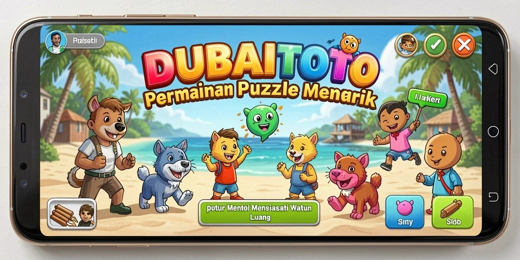 Tampilan gameplay menegangkan dari DUBAITOTO saat menyelesaikan puzzle.