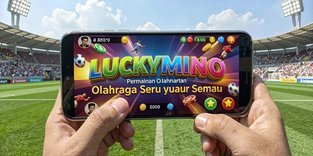 Tangkapan layar dari gameplay seru LUCKYMINO yang penuh aksi.