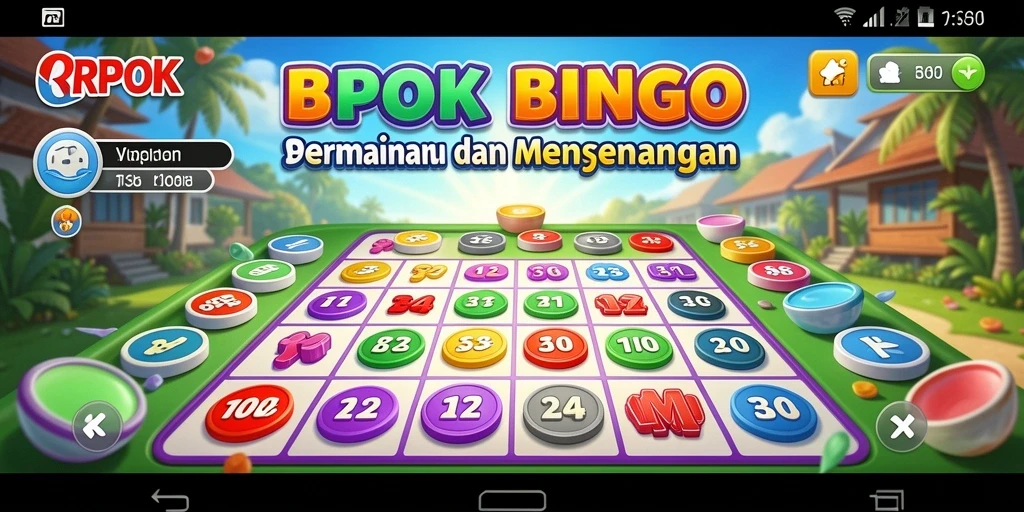 Tangkapan layar RPOK menampilkan gameplay Bingo yang mengasyikkan.