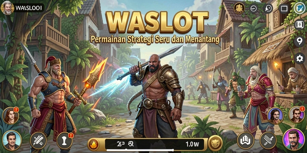 Tangkapan layar dari gameplay WASLOT menampilkan strategi mendalam dan tantangan menarik.